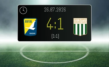 [PIŁKA NOŻNA] Betclic 2. liga: Avia Świdnik – Olimpia Grudziądz 4:1