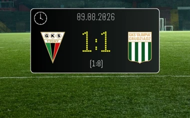 [PIŁKA NOŻNA] GKS Tychy – Olimpia Grudziądz 1:1 w Betclic 2. lidze. Olimpia wywozi punkt z Tychów