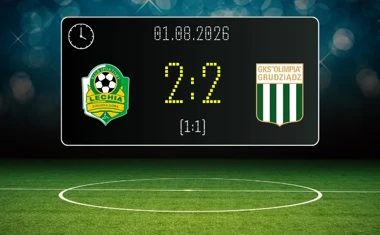 [PIŁKA NOŻNA] Lechia Zielona Góra – Olimpia Grudziądz 2:2 w Betclic 2. lidze. Olimpia wyrwała punkt w końcówce