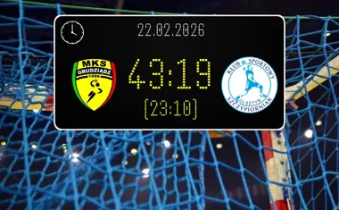 [PIŁKA RĘCZNA] MKS Grudziądz – KS Szczypiorniak Olsztyn 43:19 – I Liga Mężczyzn (Grupa A), kolejka 17