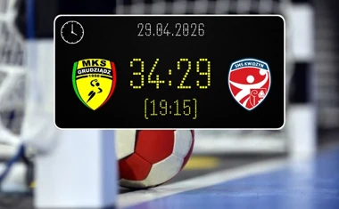 [PIŁKA RĘCZNA] MKS Grudziądz – SMS ZPRP Kwidzyn 34:29 w I Lidze Mężczyzn (Grupa A) – ważne zwycięstwo gospodarzy w Grudziądzu