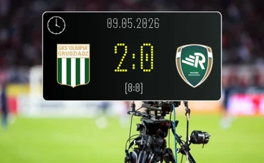 [PIŁKA NOŻNA] Olimpia Grudziądz – Rekord Bielsko-Biała 2:0 w Betclic 2. lidze – gospodarze dobijają rywala w końcówce
