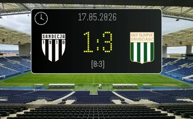 [PIŁKA NOŻNA] Sandecja Nowy Sącz – Olimpia Grudziądz 1:3 w Betclic 2. lidze – goście rozstrzygnęli wszystko przed przerwą
