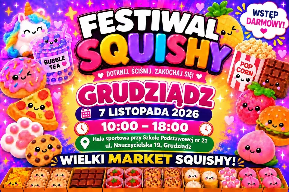 Obraz do artykułu: Festiwal Squishy w Grudziądzu