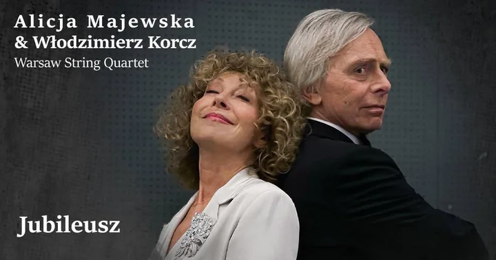 Grafika promocyjna wydarzenia Alicja Majewska & Włodzimierz Korcz „Jubileusz” — koncert w Grudziądzu, 11 października 2026