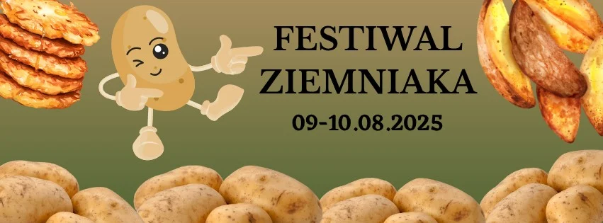 Grafika promocyjna wydarzenia Dwudniowa impreza plenerowa w Grudziądzu poświęcona ziemniakom