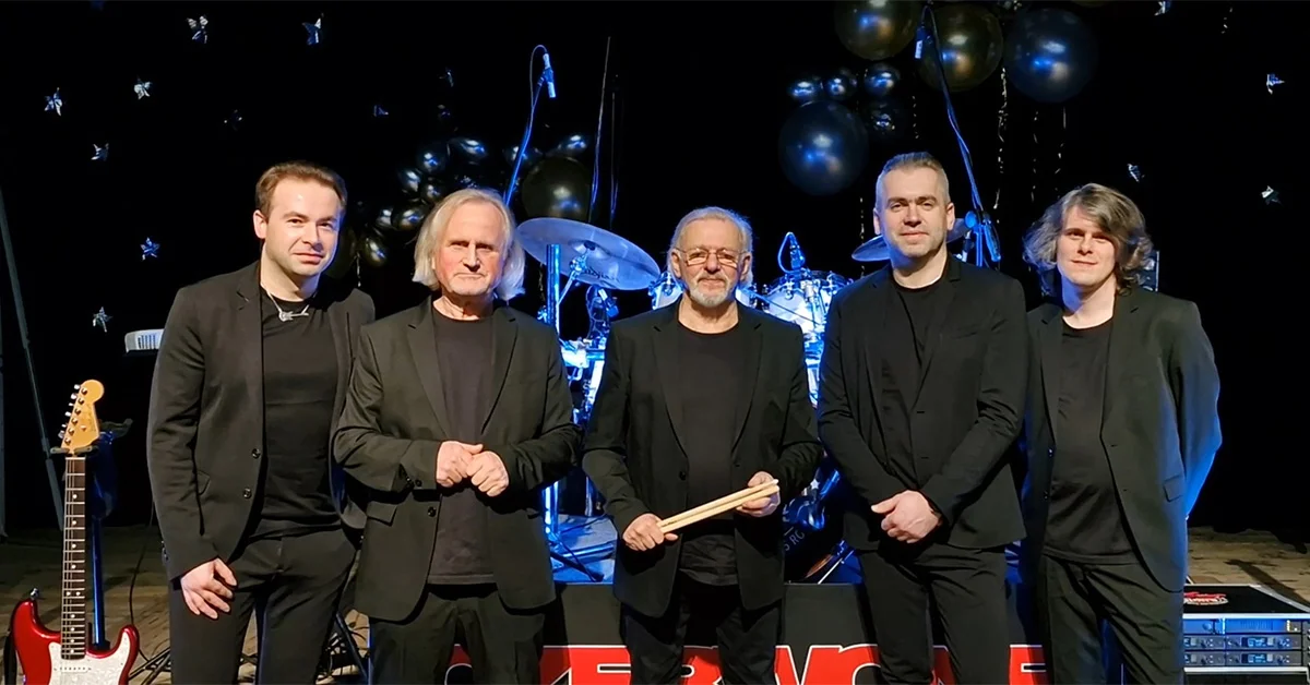 Grafika promocyjna wydarzenia Koncert Czerwonych Gitar w Grudziądzu z okazji 60-lecia zespołu