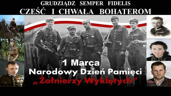 Grafika promocyjna wydarzenia Narodowy Dzień Pamięci Żołnierzy Wyklętych — os. Tarpno, Grudziądz