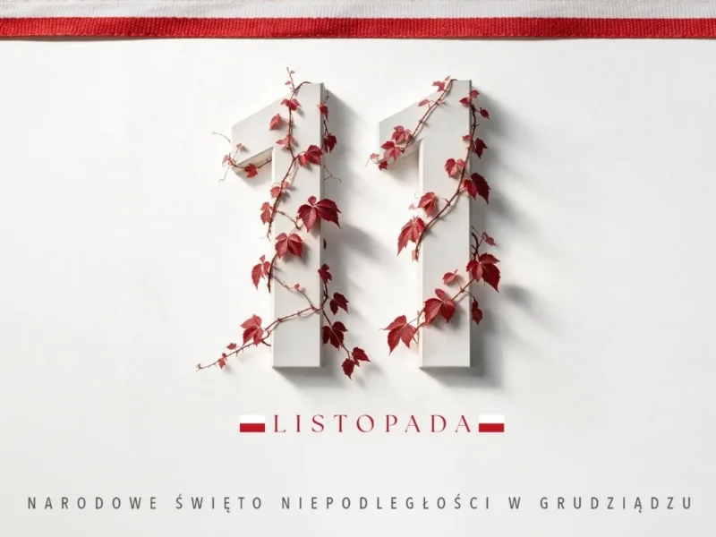 Grafika promocyjna wydarzenia Obchody Narodowego Święta Niepodległości w Grudziądzu