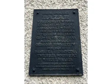 Grafika promocyjna wydarzenia Obchody 115. rocznicy powstania Domu Polskiego Bazar