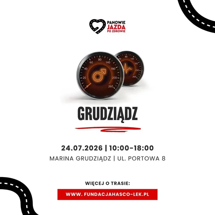 Bezpłatne badania dla mężczyzn w Grudziądzu. HascoBus przy Marinie