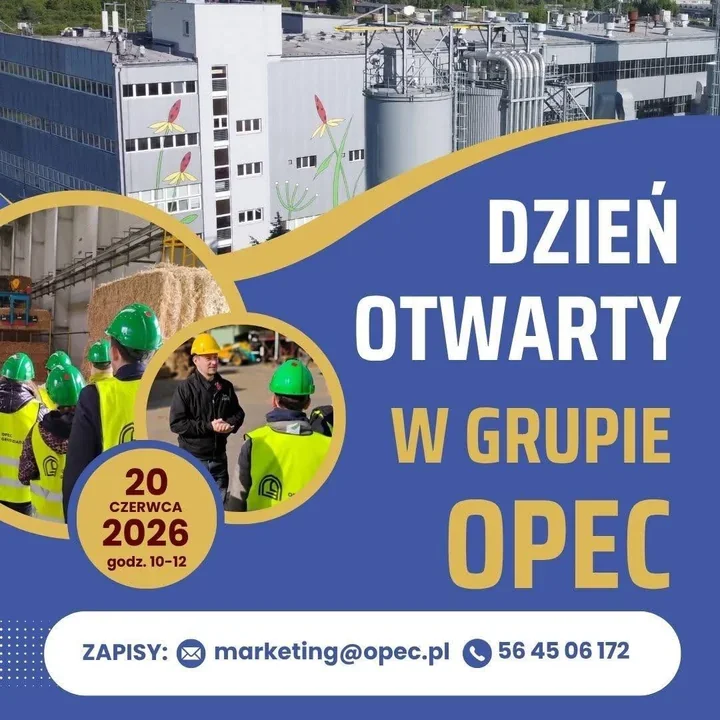 W Grudziądzu rusza Dzień Otwarty Grupy OPEC. Kulisy ciepła i energii