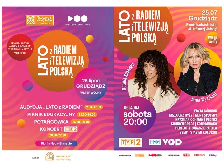 Grudziądz na antenie i scenie. Telewizyjny koncert zwieńczy całodniowe wydarzenie