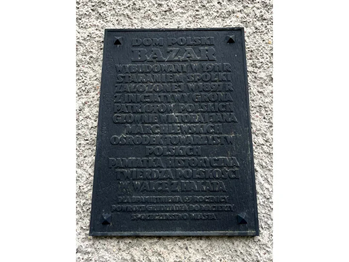 Dom Polski Bazar ma już 115 lat. Uroczystość w Grudziądzu