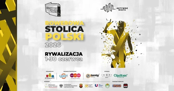 Grudziądz walczy o tytuł Rowerowej Stolicy Polski. Zliczą każdy kilometr