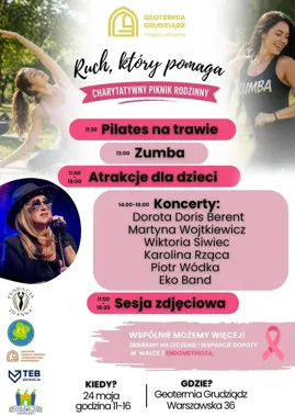 Rodzinny piknik w Geotermii połączy sport z pomocą dla Doroty Sobczyk