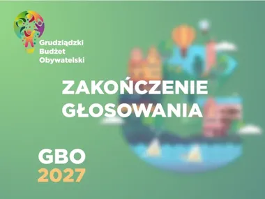 Grudziądz głosował w GBO 2027. Padło ponad 24 tysiące głosów