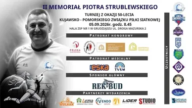 II Memoriał Piotra Strublewskiego w Grudziądzu połączy sport i jubileusz