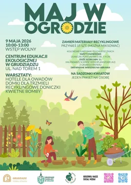 W Grudziądzu sadzonki za recykling. CEE szykuje majowe warsztaty