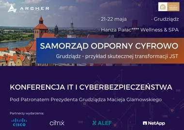 Grudziądz pokaże, jak samorząd broni się przed cyfrowymi zagrożeniami