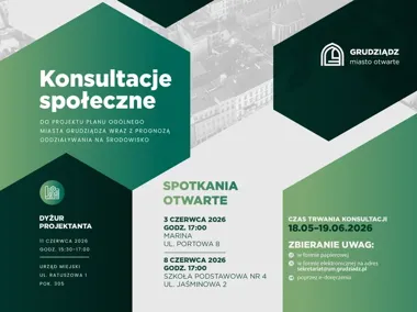 Pierwsze spotkanie o planie ogólnym miasta. Prezydent Glamowski zaprasza do Mariny