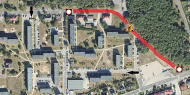 Gdzie zostawią śmieci mieszkańcy Alei Sportowców – tymczasowy punkt przy Podhalańskiej