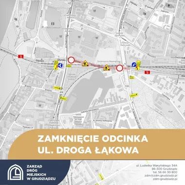 Naprawa wiaduktów zamknie Drogę Łąkową. Kierowcy pojadą objazdami