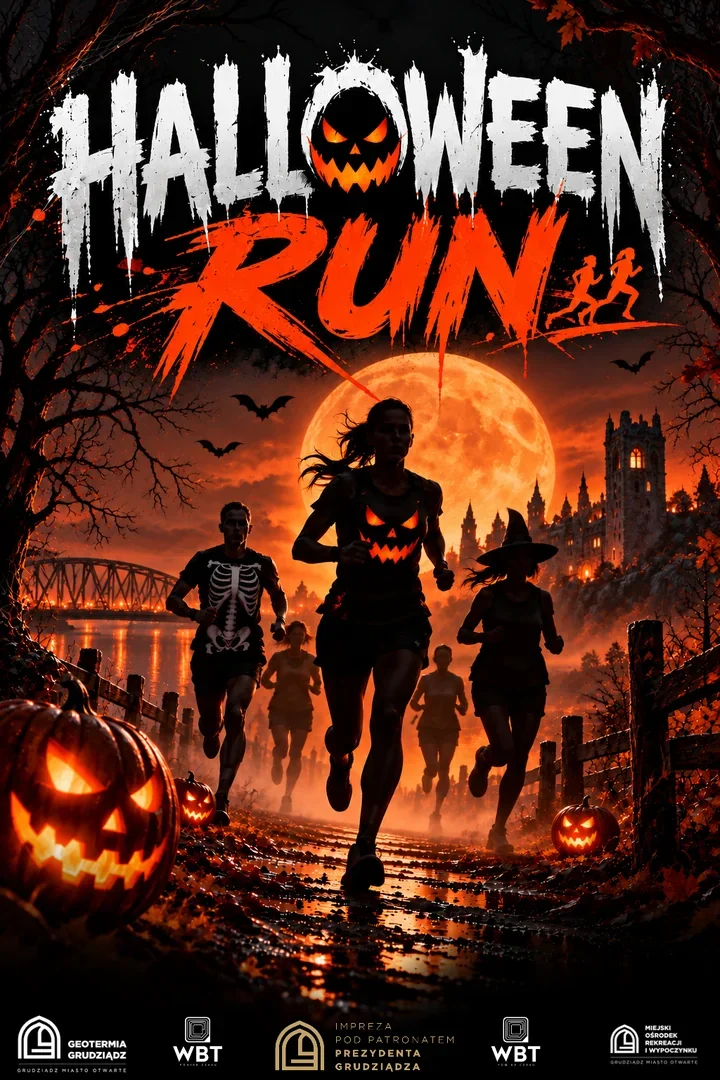 Halloween Run w Grudziądzu. Nocny bieg rusza z Góry Zamkowej