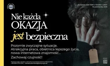 Oferta pracy może być pułapką. Policja ostrzega przed handlem ludźmi