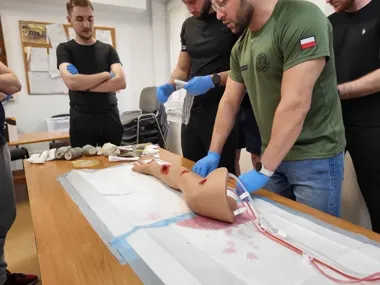 W Grudziądzu policjanci ćwiczyli interwencje, które rozstrzygają o sekundach